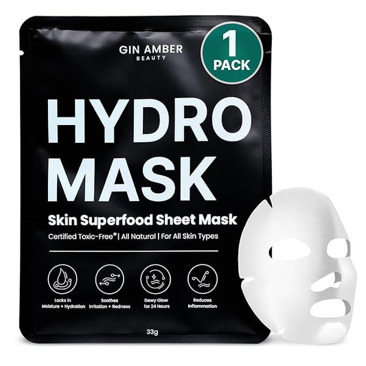Gin Amber Beauty - Individual Superfood Sheet Mask (23g)