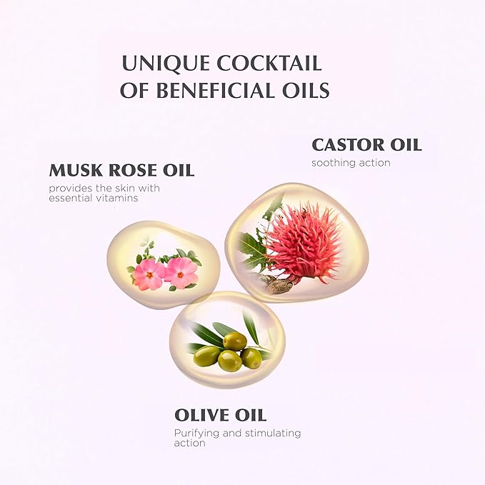 | Himalaya Cleansing Oil – Gentle & Melting Texture | Deep-Cleansing & Hydrating Skincare | Removes Impurities & Makeup | Soft, Clear & Calm Skin | All Skin | 85% natural & Vegan | 6.8 fl oz