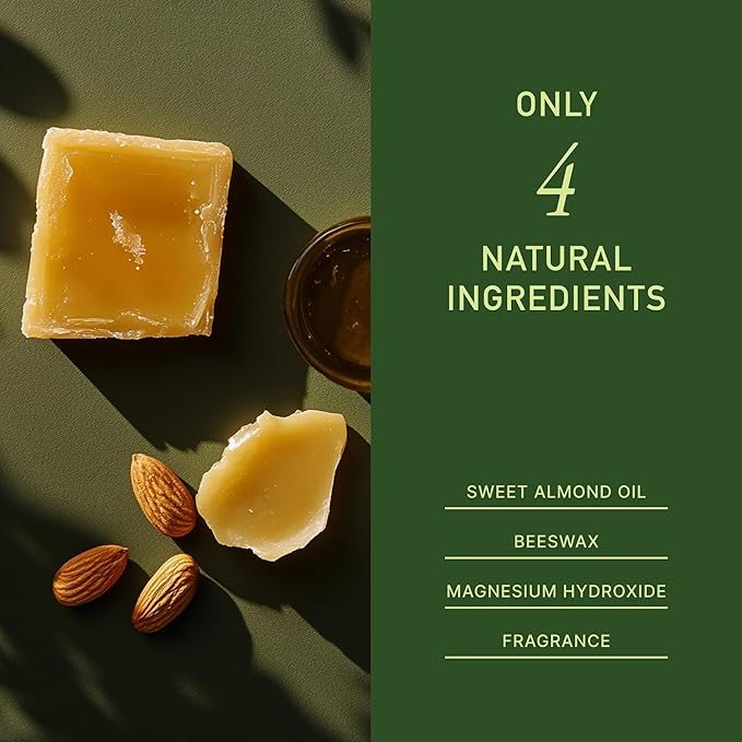 MAGSOL Natural Deodorant for Men & Women | Aluminum Free Deodorant | Gentle on Skin with Sweet Almond Oil & Beeswax | Baking Soda Free | Paraben & Pthalate Free | Lemongrass
