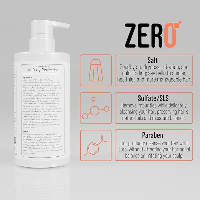 (dp) Detox Shampoo – Clarify & Remove Buildup, Oil & Impurities – Clean + Salon-Grade Formula with Biotin & Keratin