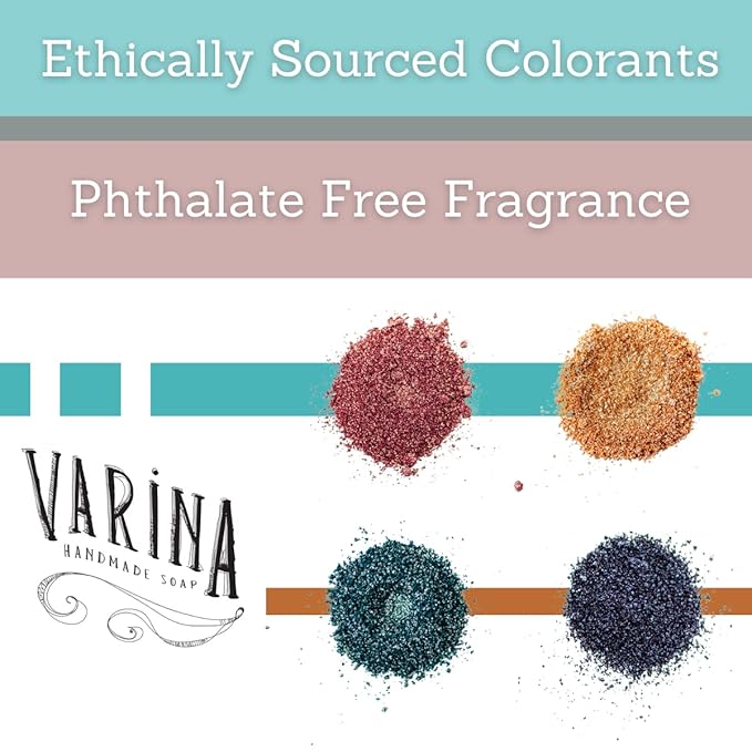 Natural Carnival Variety Bar Soap - Gentle Cleansing for Sensitive Skin, Sweet and Vanilla - 5 Pack