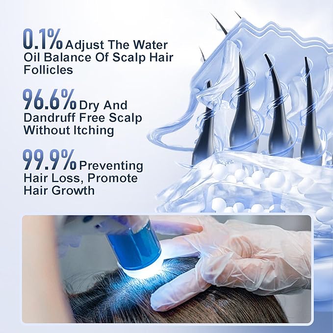 Tgideas Organic Biotin & Rosemary Hair Growth Shampoo – Thickening Shampoo with Amino Acids for Hair Loss, Dandruff Control & Oily Scalp - for Women & Men