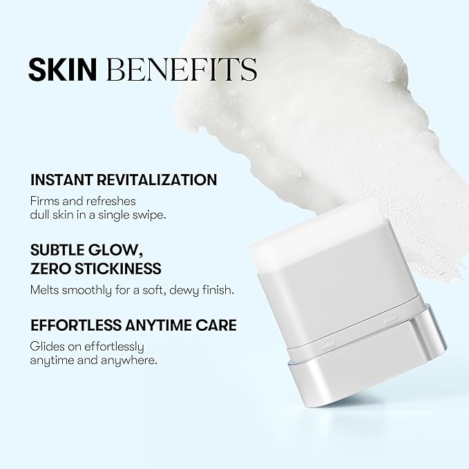 VT COSMETICS PDRN Essence Stick Balm, PDRN Collagen Multi Wrinkle Stick, All-in-One Eye & Neck Treatment, Glow Makeup Base & Face Treatment Balm, Plumping, Fine Lines (0.33 oz.)