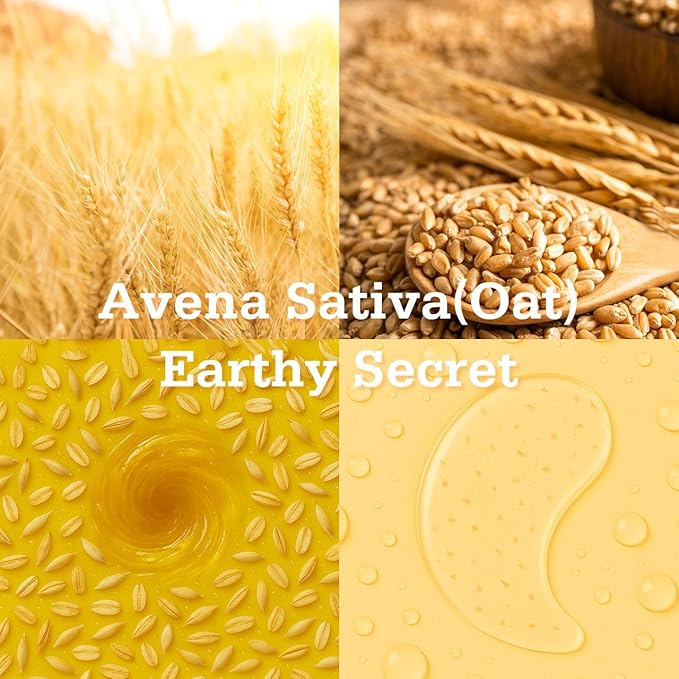 Oat Calm Repair 5′ Hydrogel Under-Eye Patches, 28 Pairs — 5-Minute Soothing for Sensitive Skin, Deep Hydration & Barrier Support — Ophthalmologist Tested