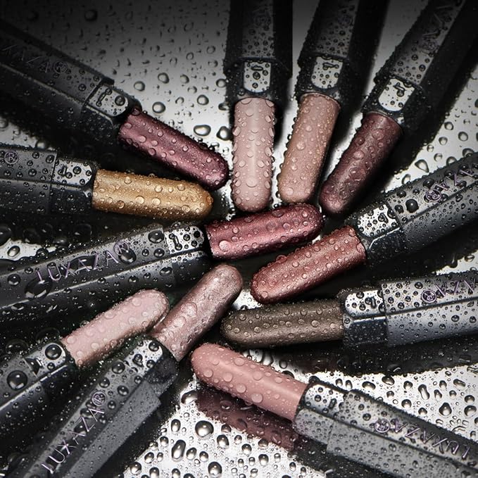 Brown Eyeshadow Stick Makeup Set 10PCS, Neutral Shimmer And Matte Cream Eye Shadow Palette, Metallic Bronze Smoky Eyeliner Brightener Crayon Pencil Kit, Ideal Gift for Women -Espresso