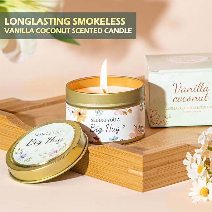 Get Well Gifts for Women Self Care Gifts, Sympathy Gift Baskets Spa Gifts Set, Thinking of You Inspirational Christmas Birthday Gifts for Mom Her Friend Sister Wife Girlfriend