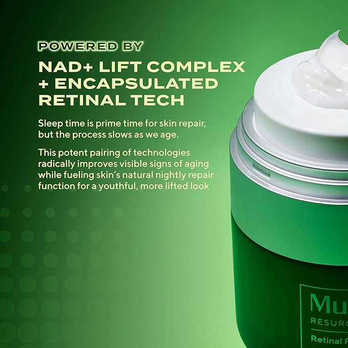 Murad Retinal ReSculpt Overnight Cream – Anti-Aging Face & Neck Cream with Encapsulated Retinal & NAD+ – Firms, Lifts & Hydrates Skin – 1.7 Fl Oz