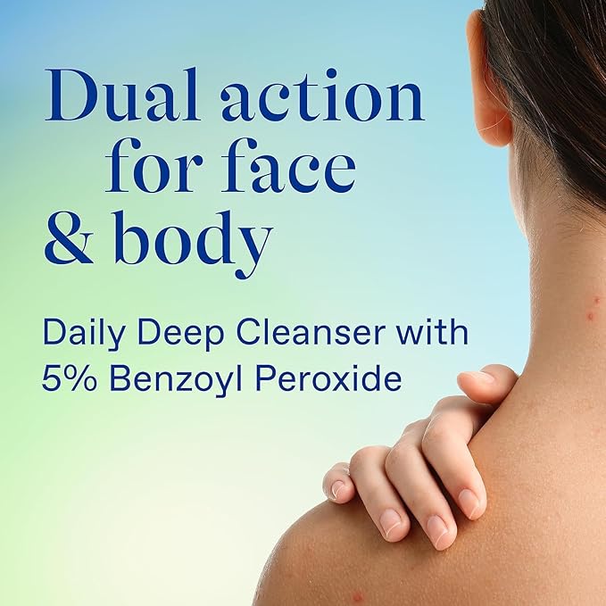 Differin Acne Skin Care Kit, Differin Gel Retinoid Acne Treatment for Face with 0.1% Adapalene & 5% Benzoyl Peroxide Face Wash & Body Wash, Designed for Pimple and Acne Prone Skin