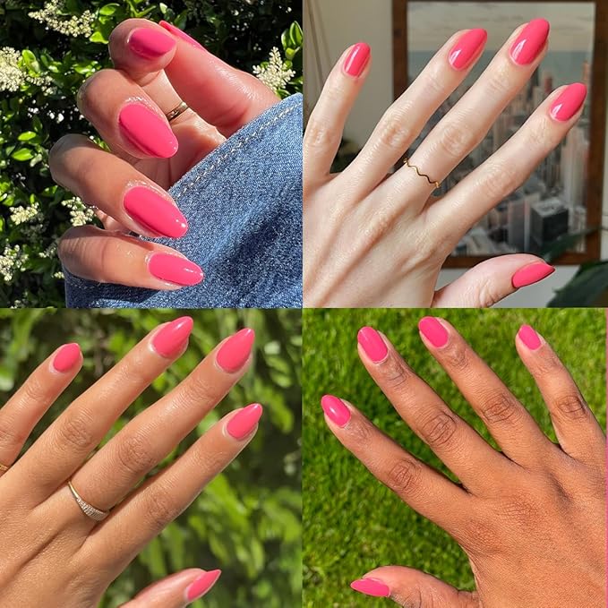 Olive & June Long Lasting Nail Polish | Gel-Like Finish No Lamp Needed | Lasts up to 10 days | Salon-Quality Color at Home | Vegan Cruelty-Free Chip-Resistant Shine |Maine Character Energy Lobster Red
