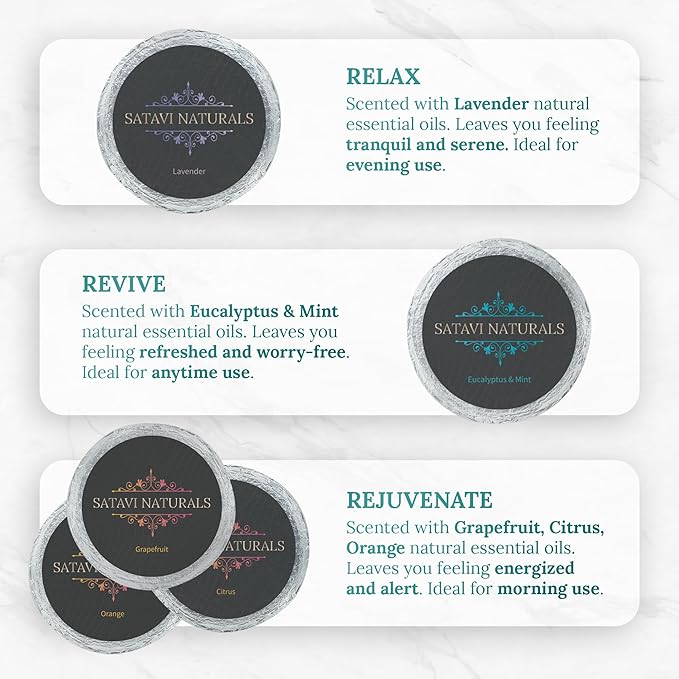 Aromatherapy Shower Steamers (5-Pack) Variety - Scented Vapor Tabs for Self-Care, Aromatic Shower Bath Bombs, Natural Essential Oils for Women & Men