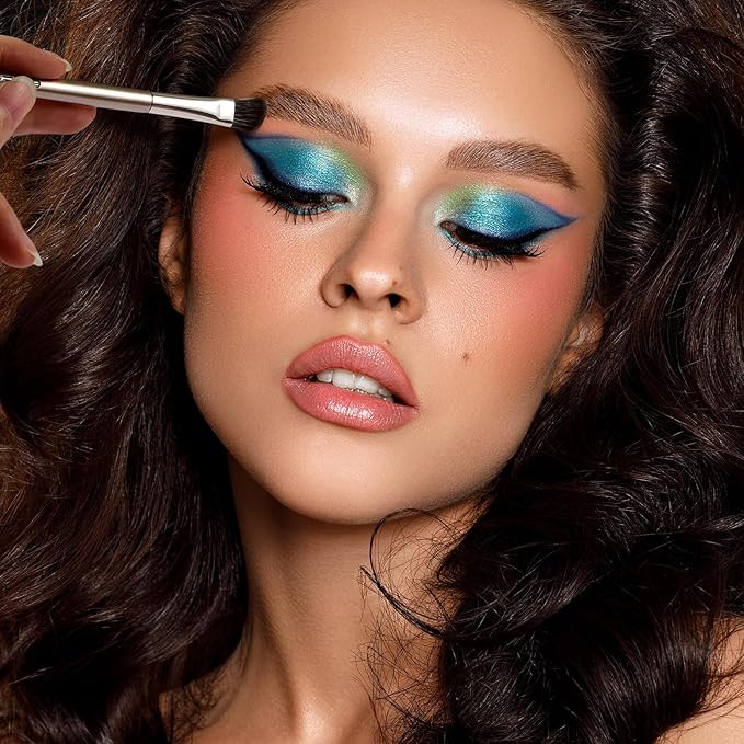 EIGSHOW Professional Makeup Brush Set, 16pcs with Case for Mascara Eyeliner Eyeshadow Concealer Foundation Powder Make up Brushes Kit (Monarch Butterfly)