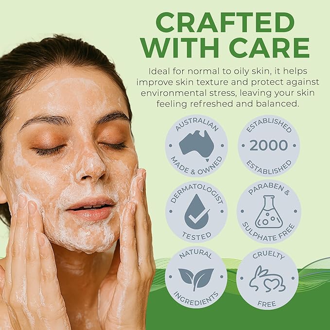 NEUTRIDERM Detox Cleanser – Gentle Glycolic Face Wash and Exfoliating Gel Cleanser for Clear, Brighter-Looking Skin – Ideal for Oily or Combination Skin – 120 mL / 4.1 fl oz