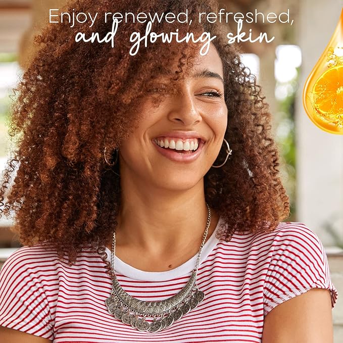 Vitamin C & Collagen Sheet Face Mask - Reduces Wrinkles & Age Spots, Hydrating - Dermatologist Tested Korean Skincare - Clean Beauty, Cruelty-Free - 5 Masks