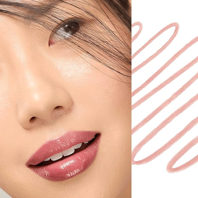 Gerard Cosmetics Lip Pencil (Cher), Ultra Pigmented Matte Neutral Mauve Lip Liner, Long Lasting, Hydrating Creamy Formula, Cruelty Free