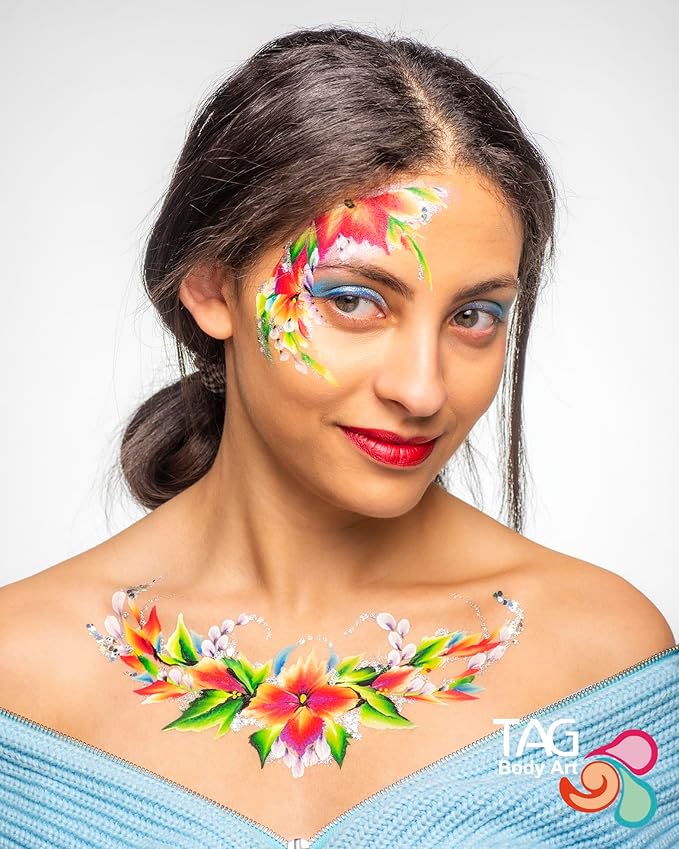 TAG Face & Body Paint - Regular Palette 12 x 10g