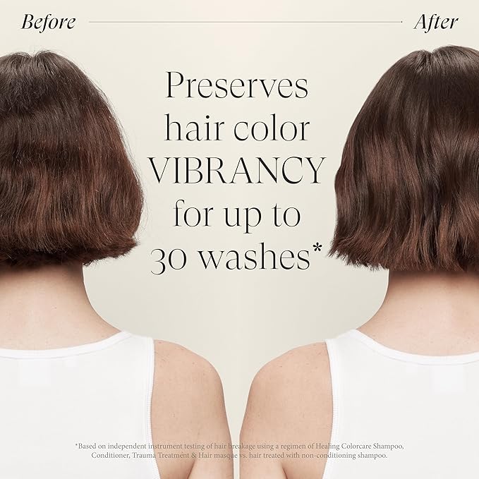 L'ANZA Healing Colorcare Shampoo, Color-Safe Repairing Cleanse for Dry, Damaged or Treated Hair, Anti-Fade Formula Smooths, Moisturizes, Adds Vibrance & Shine, Sulfate Free (10.1 Fl Oz)