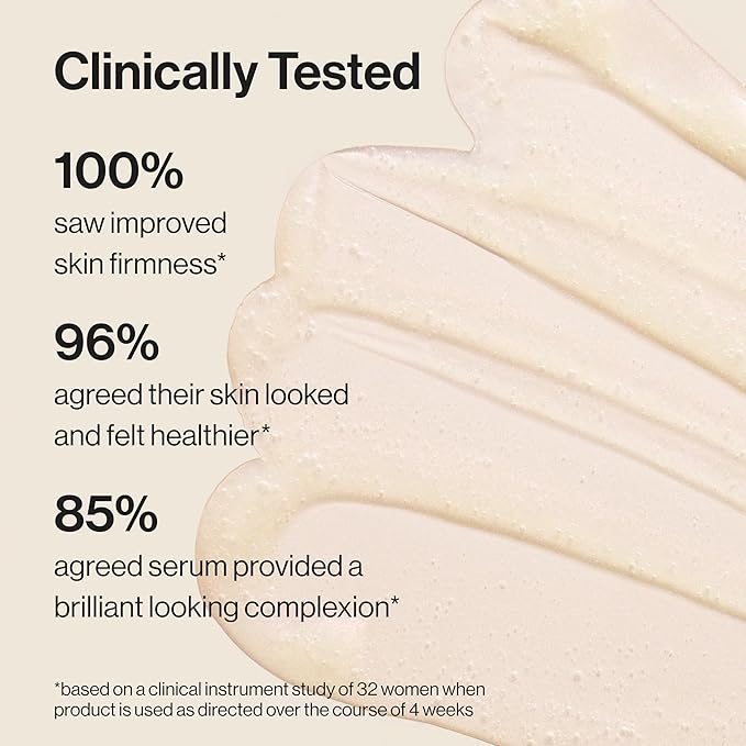 Honest Beauty Mini Vitamin C Radiance Serum | Improves + Brightens Skin Tone and Complexion | Gentle for Sensitive Skin, Fragrance Free, Vegan | Travel Size, .33 fl oz