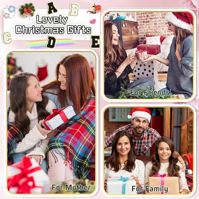 TOPEAST Initial Makeup Bag, Personalized Initial Bags with Zipper, Cute Makeup Pouch, PU Leather Waterproof Cosmetic Bag, Birthday Gift for Women, Preppy Things for Girls (Black A)