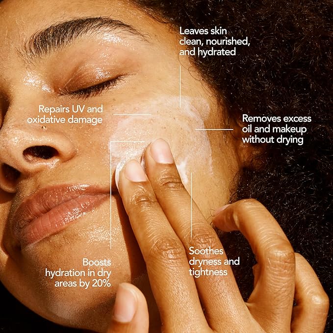 Doré - Le Cleanser Gel to Milk Daily Face Cleanser | Gentle Hydrating Cleaner for Dry & Sensitive Skin | Makeup Remover for Women & Men for Face (1 fl oz | 30 ml)