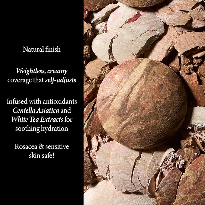 LAURA GELLER NEW YORK Everyday Routine Kit - Baked Balance-N-Brighten Color Correcting Powder Foundation, Fair + Retractable Angled Kabuki + Spackle Makeup Primer, Champagne Glow (3 PC)