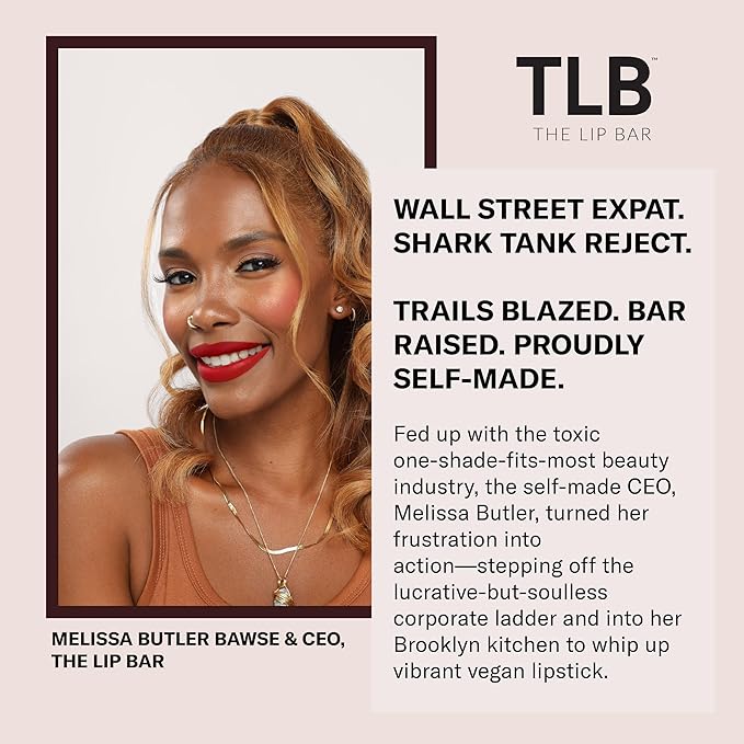 The Lip Bar - Lip Gloss, Flyy Girl (Rich Brown) - Gloss Up Sheer Finish - Smooth, Not Sticky Formula - Moisturizing Coconut Oil, Olive Oil, Argan Oil & Vitamin E - Vegan & Cruelty Free - .30 fl oz