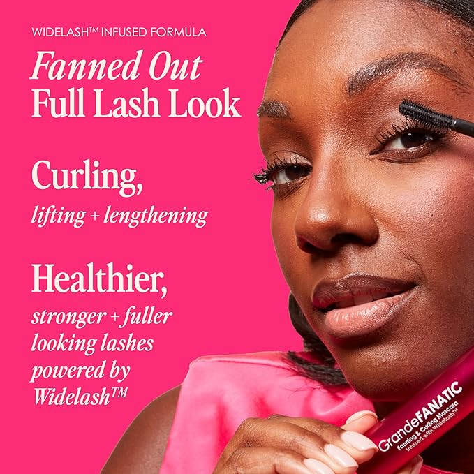 Grande Cosmetics GrandeFANATIC Fanning and Curling Mascara, 0.37 oz.