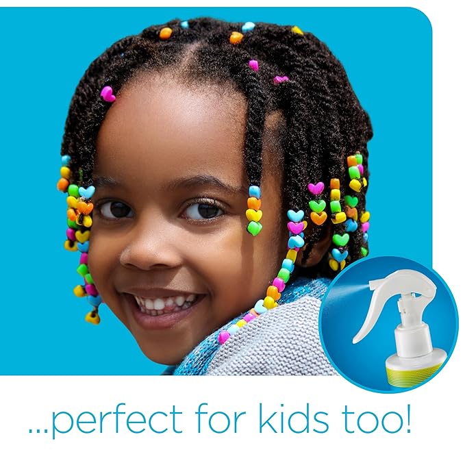 Rehydrating Mist Detangler Spray – Leave-In Conditioner with Aloe Vera for Dry, Curly, Coily, Matted or Damaged Hair – Moisturizing, Vegan Formula for Women, Men & Kids – 8 fl oz