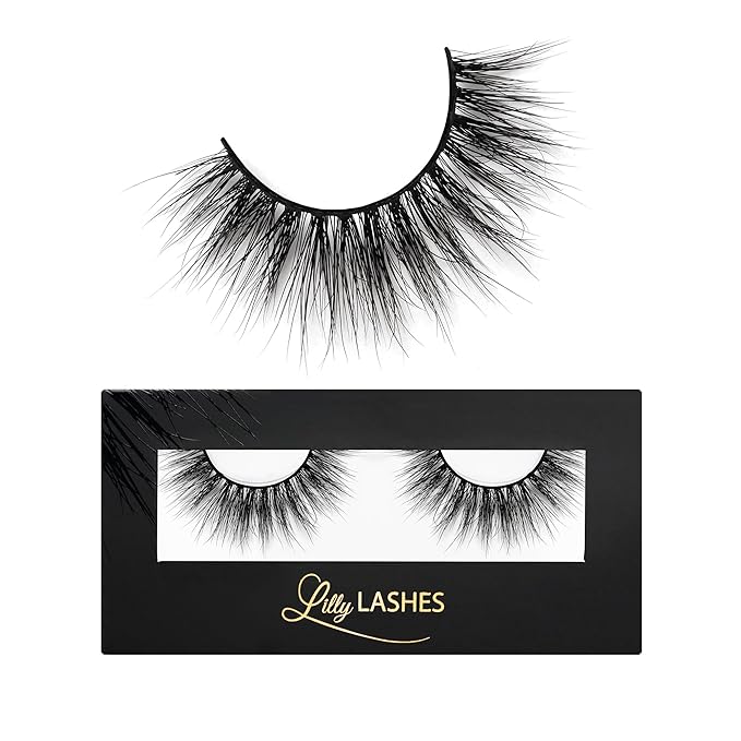 Lilly Lashes 3D Mink Venice | False Eyelashes | Reusable | Non-Magnetic | 100% Handmade