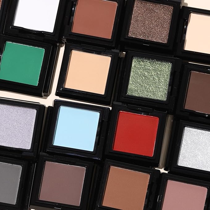 UCANBE Earthy Brown Single Matte Eyeshadow – Highly Pigmented, Long-Lasting Neutral Mini Eye Shadow Makeup Palette for Everyday Looks & Smokey Eyes