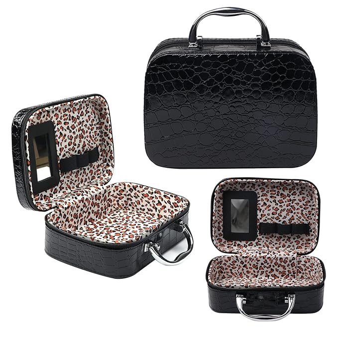 All in One Makeup Kit - 2X14 Eyeshadow Palette, Liquid Foundation, Eyeliner Pencils, Contouring Stick, 20pc Makeup Brushes (Pink)