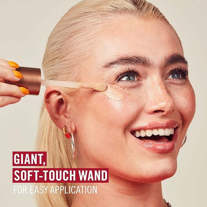 Rimmel Multi-Tasker Better Than Filters, 008 Rich, Face Primer, Glow Booster and Highlighter, Vegan Formula, Anti-Ageing Benefits, Light-Reflecting Pigments, Giant Soft-Touch Wand, 1oz