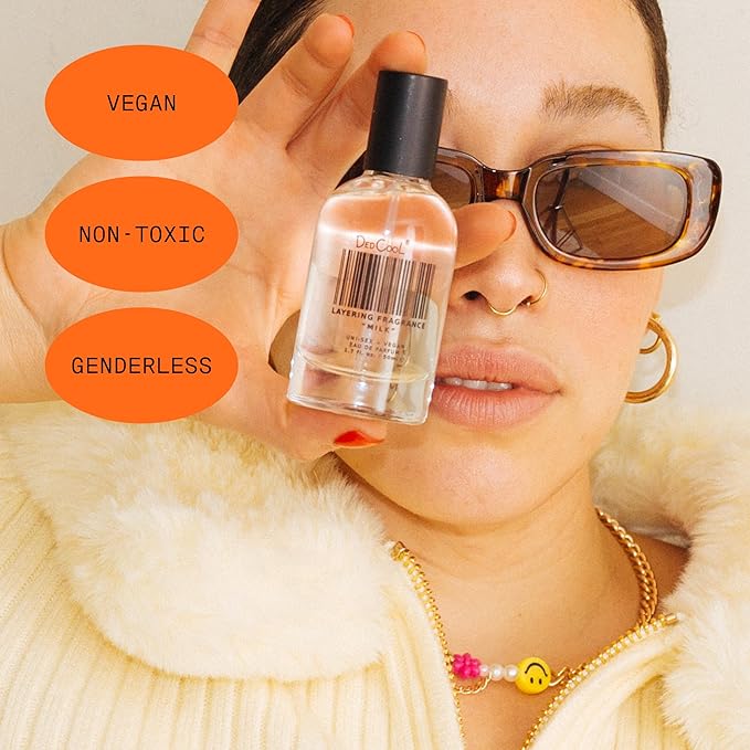 DedCool Eau de Parfum | Xtra Milk | Genderless Luxury Fragrance with Bergamot, White Musk & Amber | Non-Toxic, Vegan | Long-Lasting Perfume for Men & Women | Clean, Sophisticated Aroma | 1.7 fl oz
