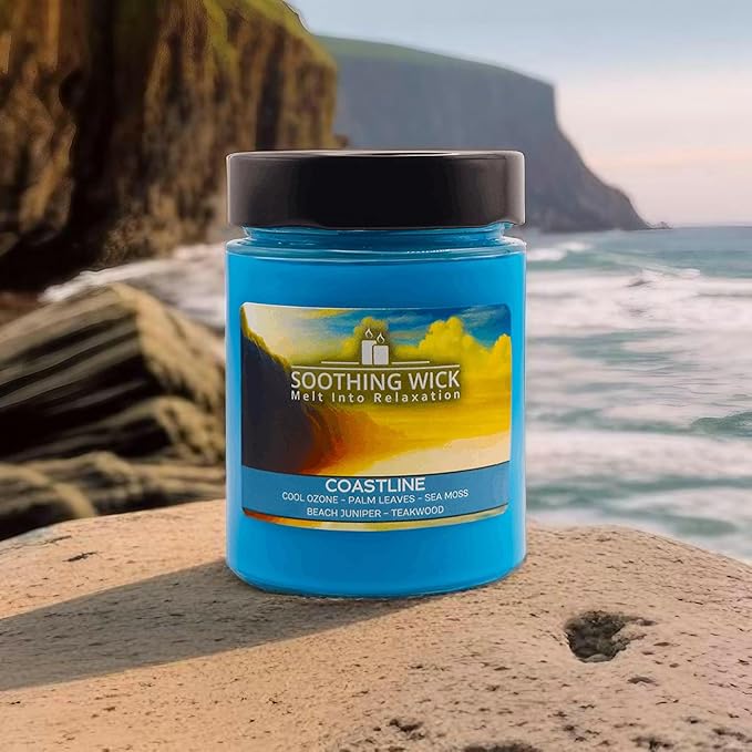 Luxury Scented Candle Gift Set – 6 Hand-Poured 9oz Soy Blend Candles | Made-to-Order with Custom Scents | Long-Lasting Aromatherapy for Home | Elegant Gift for Women, Birthday, Housewarming, Self-Care