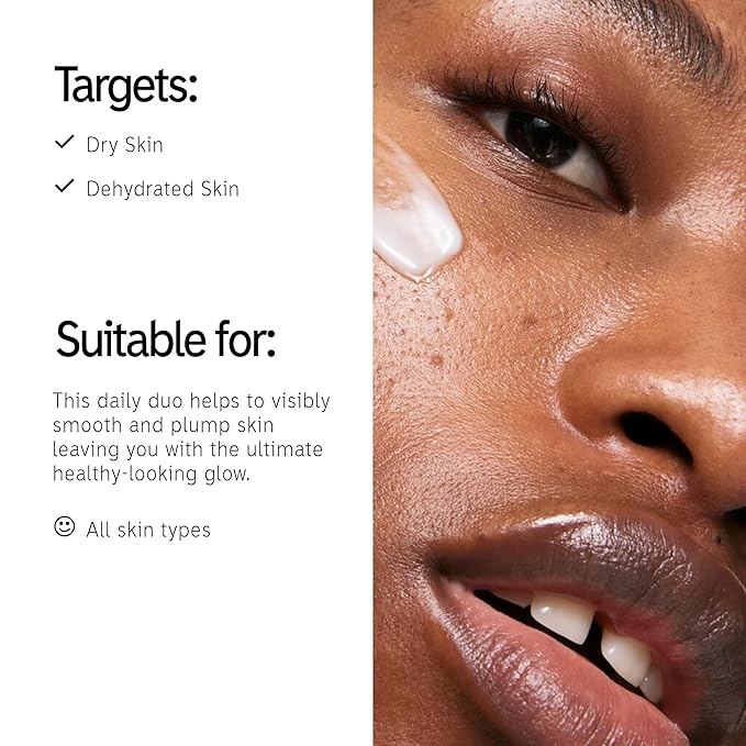 The INKEY List It’s Giving Hydration Gift Set, Hydrating Cream-to-Milk Cleanser + Omega Water Cream Moisturiser, Skincare Duo for Healthy, Glowing Skin, Gift Set for All Skin Types