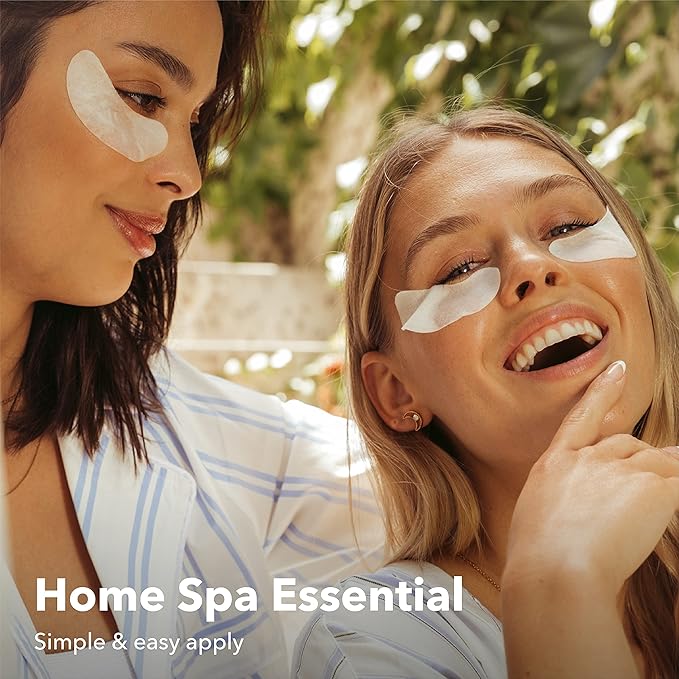 Purederm Deluxe Collagen Eye Mask Collagen Pads For Women 4 Pack Of 30 Sheets/Natural Eye Patches With Anti-aging and Wrinkle Care Properties/Help Reduce Dark Circles and Puffiness