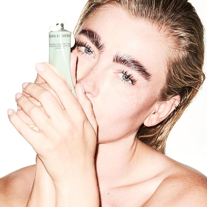 Grown Alchemist Regenerating Hand Cream with Nourishing Phyto-Peptide Almond & Sage, 40 mL