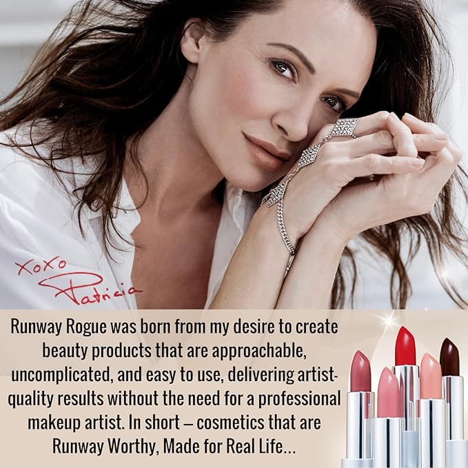 Runway Rogue 90s Vibe Lipstick, Moisturizing Matte Soft Berry-Nude Lipstick, ‘Work the Crowd’