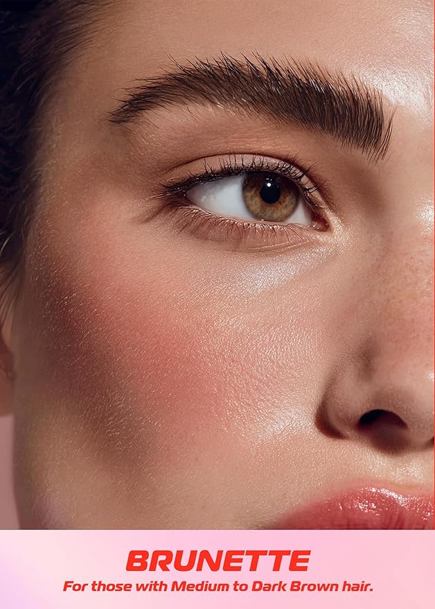 Makup Beauty Skinny Brow - Ultra Thin Eyebrow Pencil, Waterproof, Precise Micro Brow Pencil creates Hair-like Strokes for Full, Natural Brows Medium Dark Brown (Brunette)