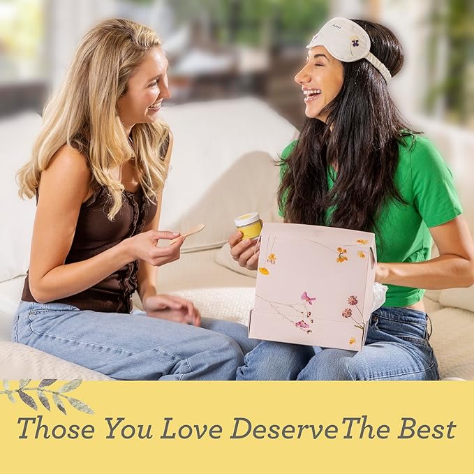 Lizush Luxury Spa Gifts for Women - 6 Piece Citrus Spa Gift Baskets for Women, Relaxation Birthday Gift Set, Handmade in the USA, Self Care Gift Sets For Wife, Mom, Co-Worker, Best Friend