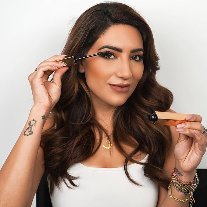 "Moor Power" Black Mascara - Luxurious Volumizing, Lengthening, & Darkening Formula - Waterproof & Smudge-Proof - Eye Makeup Mascara - Cruelty-Free Clean Beauty for Long-Lasting Results