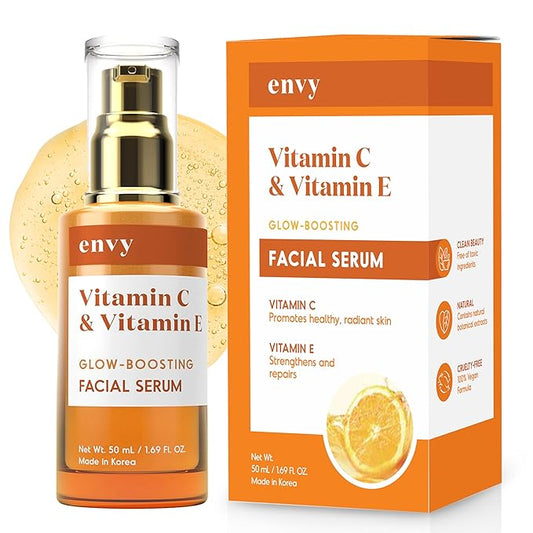 Envy Facial Serums (Vitamin C & Vitamin E)