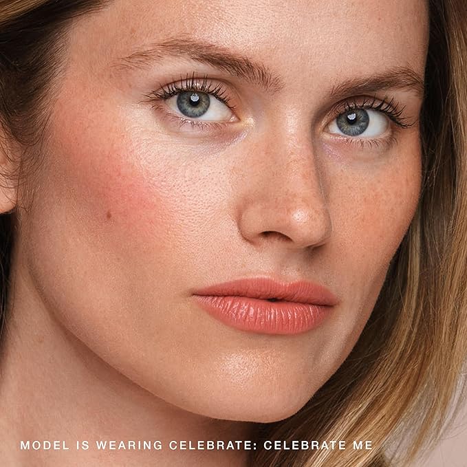 Jouer Blush & Bloom Cheek + Lip Duo - Hydrating Cream Blush Stick for Lip and Cheek Tint - Moisturizing Rose Hip and Squalane Oil Formula, Celebrate