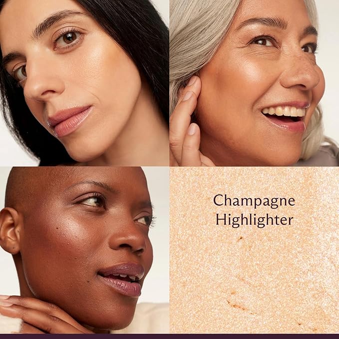 Subtl Staks 5-in-1 Travel Makeup Kit by Subtl Beauty - Eyeshadow Duo, Powder Blush, Cream Highlighter, Lip and Cheek, Lip Balm - Free Travel Mirror and Brush - Stackable Makeup for Travel