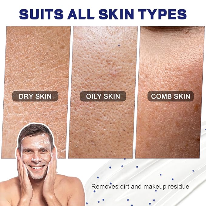 Z:SEA Foaming Face Wash, 5.29 Oz - Amino Acid & Salicylic Acid + Dual Seaweed, Gentle All-Gender Cleanser for Oil Control & Acne