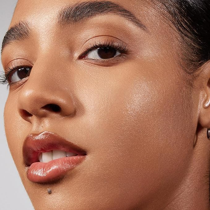 Morphe Lightform Dewy Foundation - Extended Hydration Foundation Makeup with a Lasting, Natural Radiant Finish - Long-Wearing Formula with Buildable, Medium Coverage - Tan 22W (1.01 fl oz)