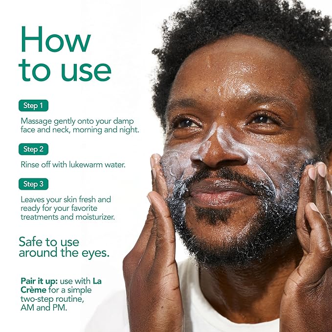 Doré - Le Cleanser Gel to Milk Daily Face Cleanser | Gentle Hydrating Cleaner for Dry & Sensitive Skin | Makeup Remover for Women & Men for Face (1 fl oz | 30 ml)