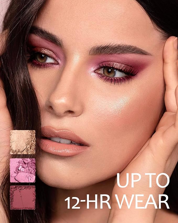 MAKI YIKA Green Eyeshadow Palette 10 Color Bright Emerald Olive Green Eye Shadow Shimmer Matte High Pigmented Long Lasting Glitter Eyes Makeup