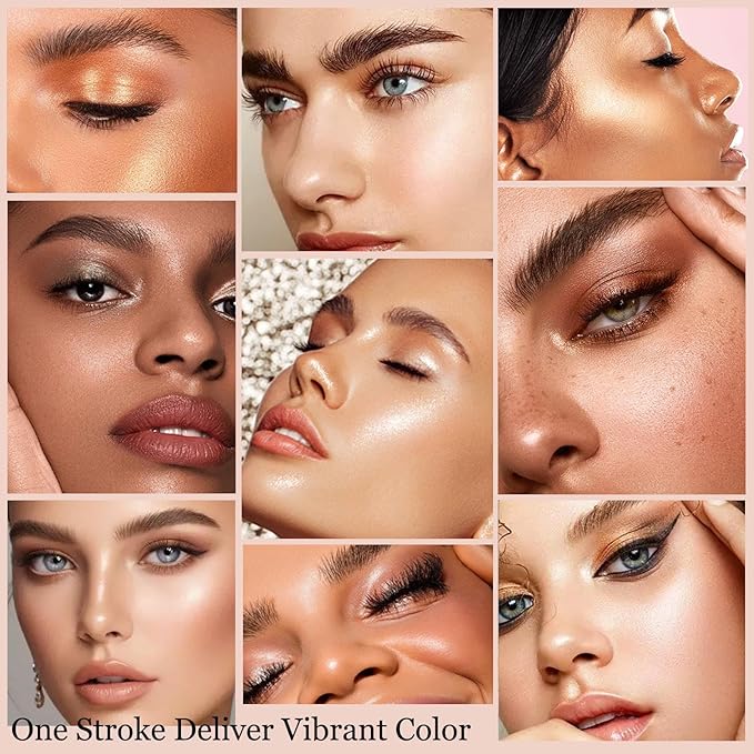 Nude Eyeshadow Stick, Matte Cream Eyeshadow Pencil Makeup, High Pigmented Crease-proof Eye Shadow Brightener Stick, Hypoallergenic Waterproof Long Lasting eye Highlighter stick(19# Light Taupe)