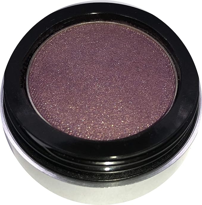 Pandora Purple Plum Dark Shimmering Eggplant Pressed Powder Single Vegan Eyeshadow; Talc, Paraben & Cruelty Free