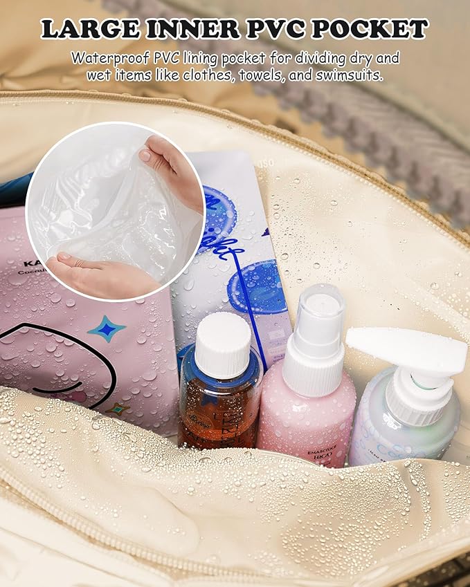 10 Yr Old Girl Birthday Gifts-Monogram Duffle Bag, Weekender Bags for Women，Overnight Bag with Wet Pocket，Travel Bags Personalized Gym Tote with Makeup Pouch-Girl Gifts Trendy Stuff